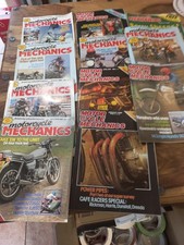 9 x Motorcycle Mechanics Magazines inc Barry Sheen Special