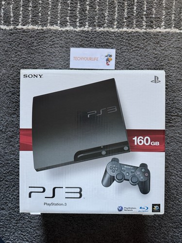 Brand New Factory Sealed Sony PS3 Slim Console 160GB - Playstation 3 - RARE