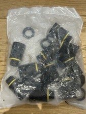 Adaptaflex Straight, Conduit Fitting 21/22mm M20 Nylon IP66 Black Gland Pack 10