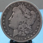 1885 Morgan Silver Dollar