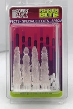 Green Stuff World 12915 Modular Clear Dual Smoke Trails (x4) [1:48] (Effects)