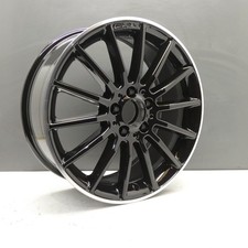 MERCEDES CLA & A CLASS AMG-LINE W176 18" WHEEL RIM BLACK DIAMOND CUT GENUINE X1
