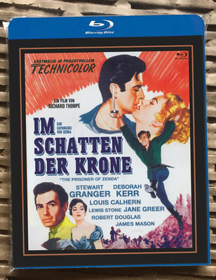 IM SCHATTEN DER KRONE Stewart Granger BLU-RAY Deborah Kerr DEUTSCH + ZENDA 1922