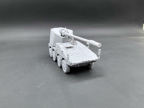 3D Printed Model 1/72 German Boxer Armored Vehicle RCH155 Howitzer tank ...