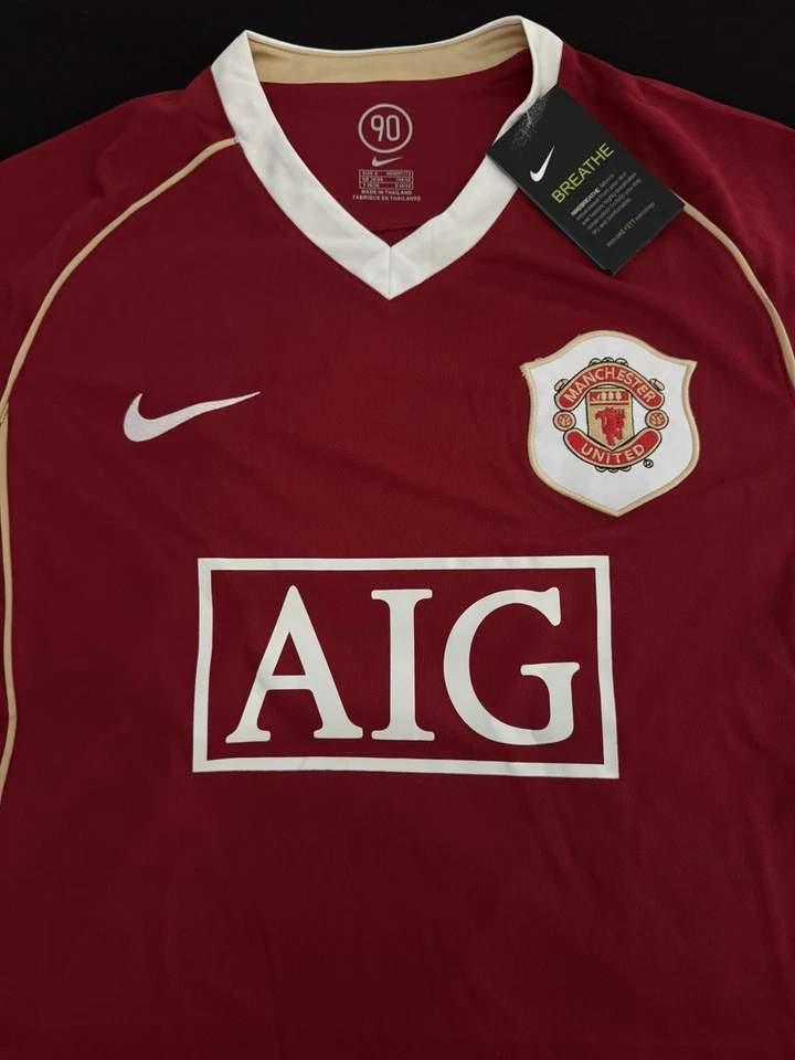 Maillot Manchester United Ronaldo n°7 Domicile – Saison 2006/2007 - Photo 4/4