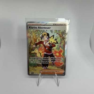 Pokémon Klarins Abenteuer / Ethan s Adventure 236/182 DRI SAR NM-Mint DE Trainer