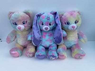 Build a Bear 3x Konvolut - Schmetterling Hase + geflügelte Pastell Bärenfee Freunde