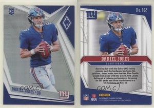 2019 Panini Phoenix Rookies Silver Daniel Jones #102 Rookie RC