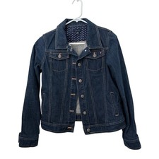 Classic Tommy Hilfiger Denim Jacket Women Size Youth 16