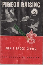1963 '5.5M1263' Boy Scouts Pigeon Raising Merit Badge Book/Manual - 41 Pages
