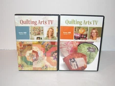 Quilting Arts TV Series 200 Eps. 1-13 & 300 Eps. 1-13 DVD Sets Patricia Bolton
