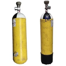 VTI breathing air bottle 6 L / 300 bar compressed air bottle compressed air bottle steel bottle