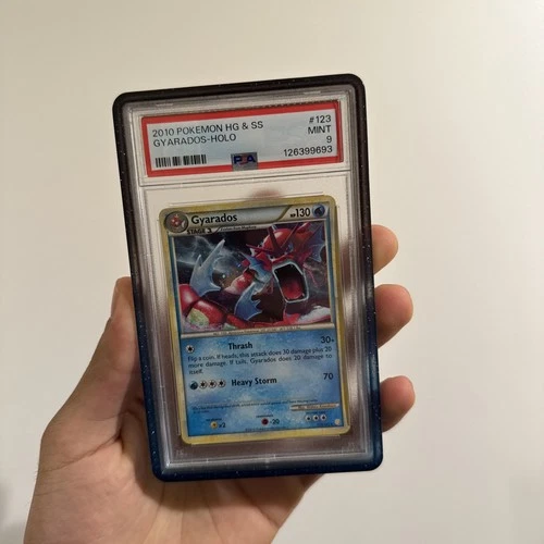 Pokemon PSA 9 Shiny Gyarados 123/123 HeartGold & SoulSilver Holo Rare Mint