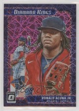 2021 Donruss Optic Diamond Kings Pink Velocity Prizm 247/249 Ronald Acuna Jr 1u6