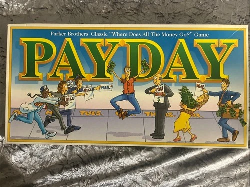 VINTAGE Payday Board Game COMPLETE Parker Brothers 1994, Vwry Good Condition!