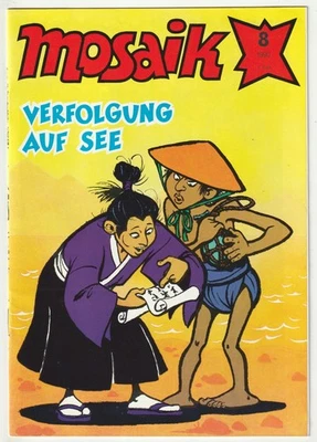 ✪ MOSAIK #8/1990 Verfolgung auf See, Junge Welt COMICHEFT NEUW TOP Z0-1 - Bild 1 von 3