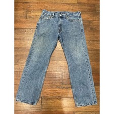 Levi s 505 Men s 38x32 Straight Leg Jeans Cla...
