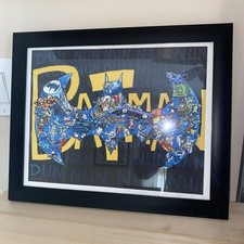 Batman Children Artwork Framed Art Print Wall Art Home Decor 11x14