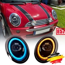 Für BMW MINI Cooper R50 R52 R53 2001-2007 E-Zulassung LED Scheinwerfer Blinker