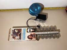 UNTESTED Vintage POLAROID Flash Model 268 Land Camera w/ Sylvania M3 Flashbulbs