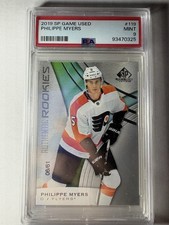 2019 SP Game Used PSA 9 Philippe Myers RC 06/61 Flyers