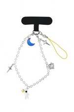 Star  Moon Galaxy-Themed Phone Wrist Strap Charm Astronaut  Celestial Charms