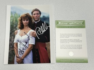 THE THORN BIRDS RICHARD CHAMBERLAIN RACHEL WARD Autographed Photo Signed COA
