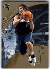 2001-02 E-X Steve Nash #99 Dallas Mavericks