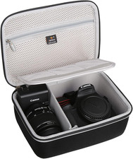 Case for Canon EOS Rebel T7 DSLR / R8 / R10 / R50 / R100 Camera, Black