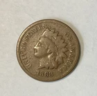 1868 Indian Head Cent 1c. GOOD