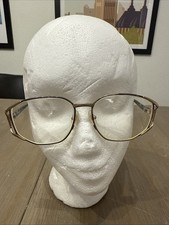 Vintage Fendi Gold and Tortoiseshell Eyeglasses Imperfections Frame Only