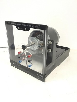 Lab Volt 8221-00 Four-Pole Squirrel Cage Introduction Motor, WORKING FREE SHIP