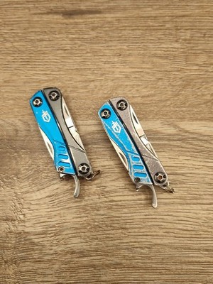Lot H 2 Gerber Dime Multi Tool Pliers Knife Tools 