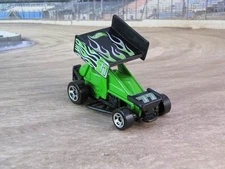 World of Outlaws USAC Midget Sprint Race Car 410 Maxim Model 1/64 S Scale E