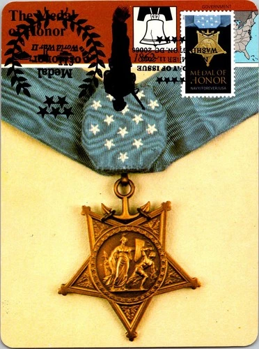 Dr Jim Stamps Maximum Card Medal Of Honor Navy Fdc
