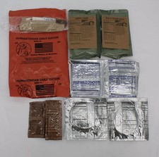 MRE choose from 2-8 packs HUMANITARIAN DAILY RATION - RANDOM MENU - Date 06/2025