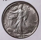 1942 Walking Liberty Half Dollar, BU #3140