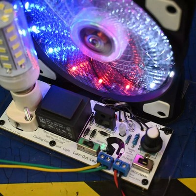 Bedini Motor SSG SELF OSCILLATING Cooling Fan & Lighting, Startup 3volt, 2024!