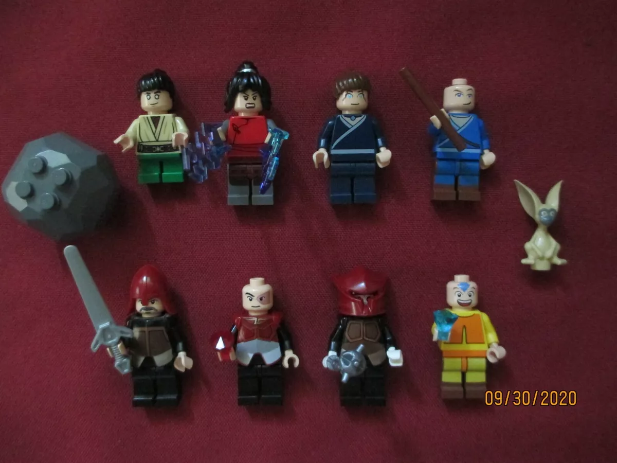 LEGO Avatar Minifigures Lot. The Last Airbender Zuko,Katara,MoMo