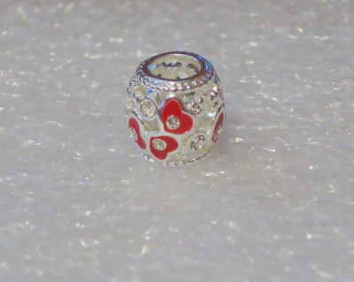 NEW DaVinci Beads & Charms Interchangeable Jewelry - Fancy CZ Hearts DB13-18