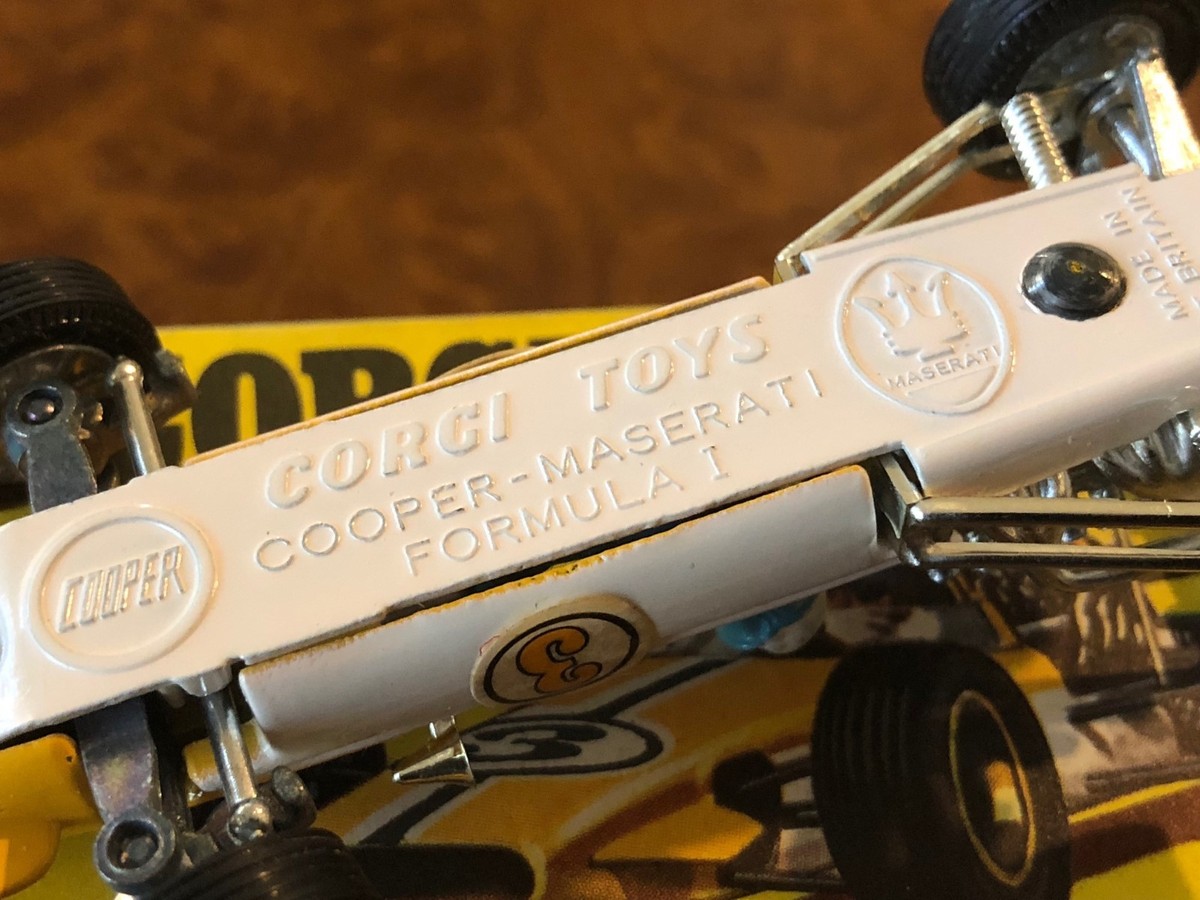 Vintage Corgi Toys | Cooper Maserati F1 | Grand Prix Car | Item No