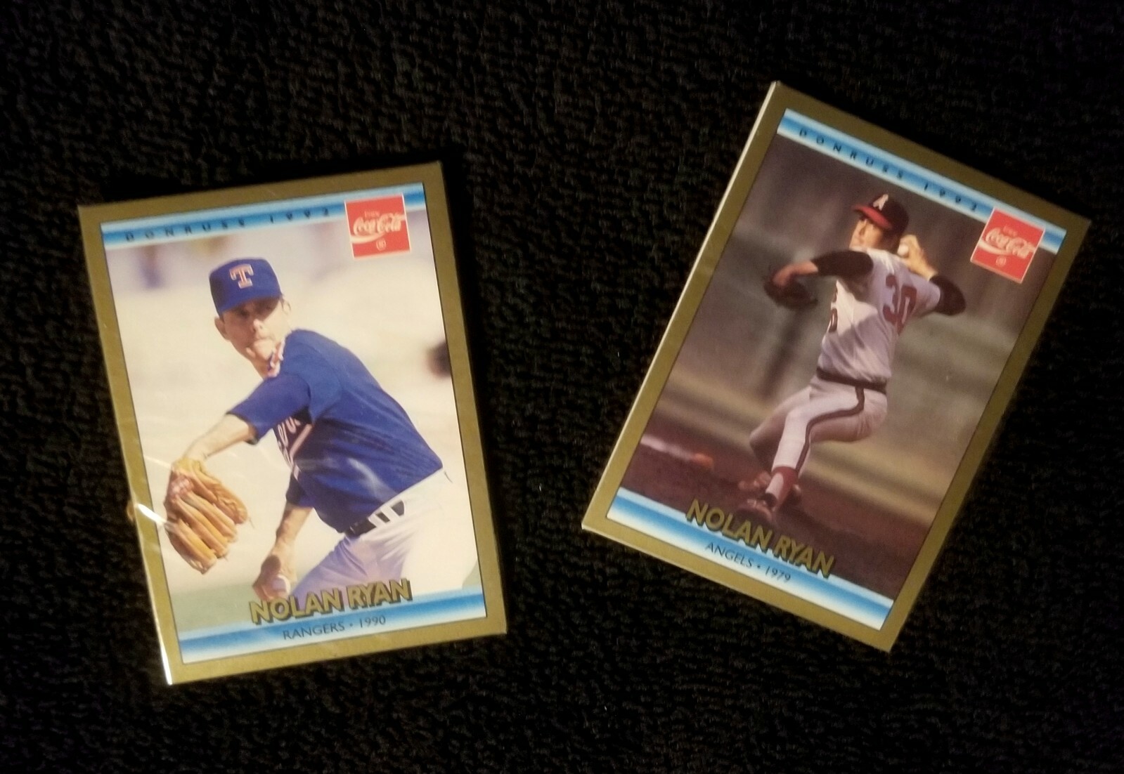 Two Packs Of Vintage 1991 Coca Cola / Nolan Ryan Baseball Cards | eBay