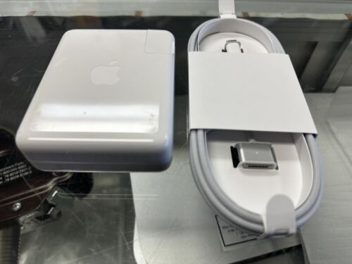 Genuine Apple 140W USB-C Power Adapter for Macbook M1 With Magsafe 3 Cable! - Picture 1 of 8