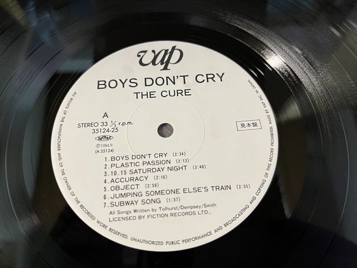 CURE BOYS Don't CRY VAP 35124-25 Japan VINYL Promo LP | eBay