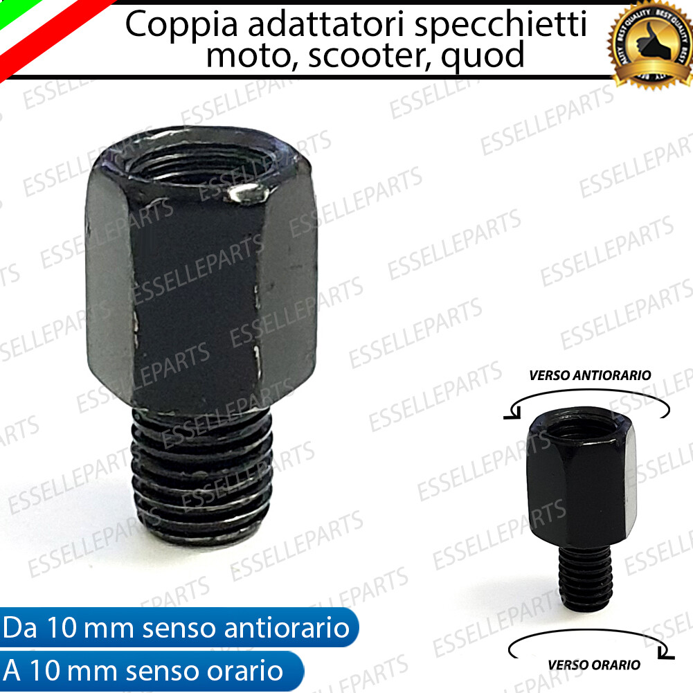 M10 10MM M8 Adattatore A Vite Specchi Retrovisori Bullone Di - Foto 12