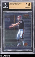 Tim Couch RC BGS 9.5: 1999 Bowman's Best Rookie Card POP 4 out of 127 BGS Graded
