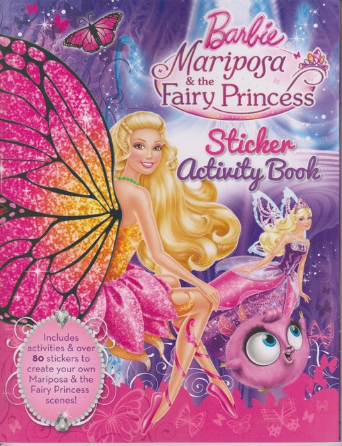 barbie sticker activity book