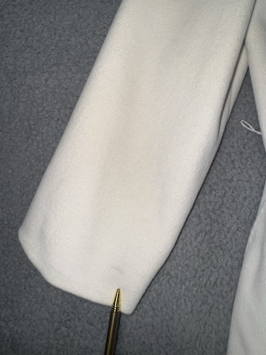 Calvin Klein Peacoat Women 10 Angora Wool Button Front - Picture 10 of 17