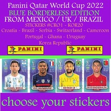Panini World Cup QATAR 2022 - MEXICO/BRASIL Edition - Stickers #CRO1 - #KOR20