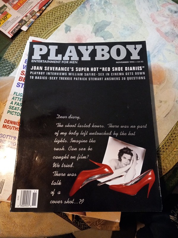 Playboy Magazine November 1992 Stephanie Adams Playmate, Patrick Stewart PREOWN 